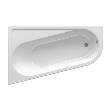 NURGAVANN RAVAK CHROME ASÜMMEETRILINE 170X105CM VASAK