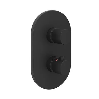 TERMOSTAATSEGISTI RAVAK CHROME II 067.20 MUST, PEIDETUD