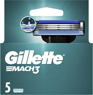 RASEERIJA VAHETUSTERAD GILLETTE MACH3, 5TK