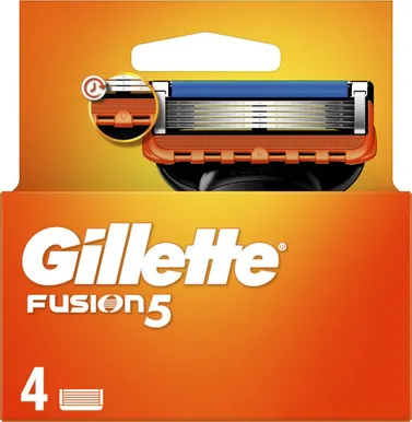 RASEERIJA VAHETUSTERAD GILLETTE FUSION, 4TK