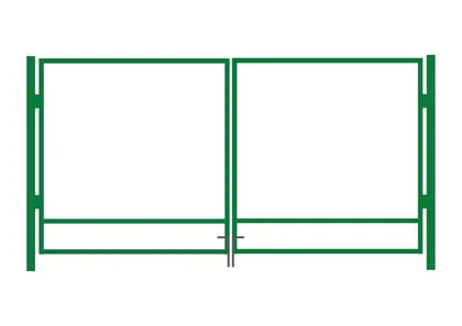 AUTOVÄRAVA RAAM 1950X4000MM RAL6005 ZN