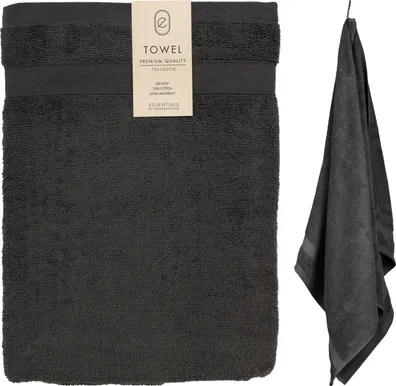 SAUNALINA 70X140CM MUST