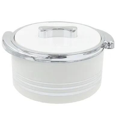 TERMOSPOTT NEWILL 2,5L, VALGE JA HÕBE