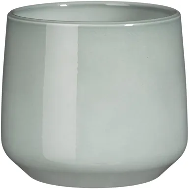 ÜMBRISPOTT MICA DECORATIONS AMBER 15,5X17CM HELEHALL