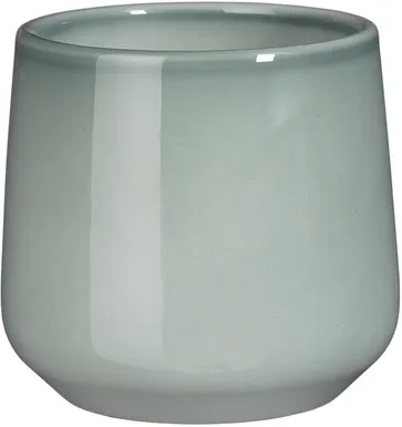 ÜMBRISPOTT MICA DECORATIONS AMBER 13,5X14CM HELEHALL 