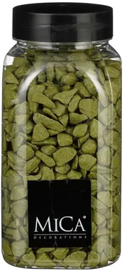 DEKORATIIVKIVID MICA DECORATIONS 7,5X7,5X16CM ROHELINE PUDEL 1KG