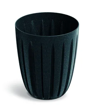 LILLEPOTT PROSPERPLAST WARIO ECO WOOD Ø13,7CM ANTRATSIIT