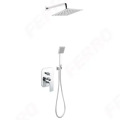 DUŠISEGISTI FERRO SQUERTO KOOS DUŠIKOMPLEKTIGA, PEIDETUD KROOM