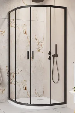 DUŠINURK RADAWAY ALIENTA BLACK A 80X80X190CM