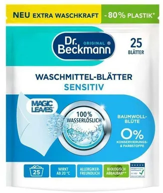 PESUVAHENDI LEHED DR BECKMANN SENSITIVE 25TK