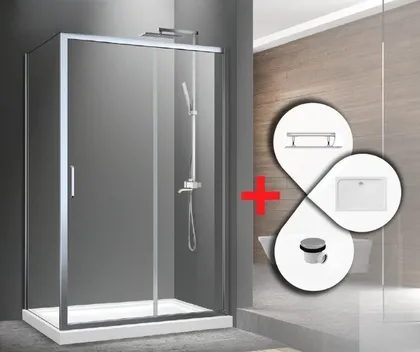 DUŠIKOMPLEKT RAVAK 120X90CM SET21L