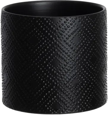 LILLEPOTT 4LIVING MELISSA 20CM, MUST