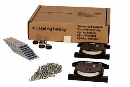 RATASTE KOMPLEKT FLEXISLIDE 1-LE UKSELE