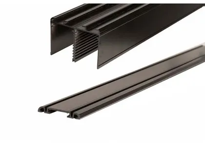 LÜKANDUKSE SIINIDE KOMPLEKT FLEXISLIDE 2,45M ALUMIINIUM MUST