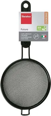 SÕEL METALTEX FUTURA Ø10CM, METALL/PLAST, MUST