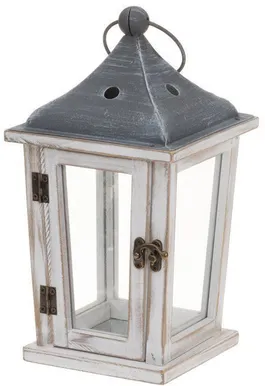 LATERN 4LIVING PORVOO 29CM VALGE