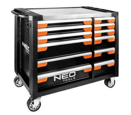 TÖÖRIISTAKÄRU PRO 12 SAHTLIT + 229-OSALINE TÖÖRIISTAKOMPLEKT