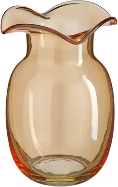 VAAS MICA DECORATIONS MIRA 26,5X18CM PRUUN