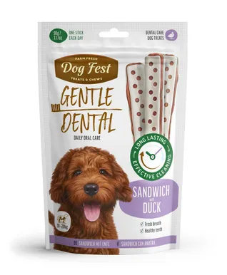 KOERAMAIUS DOGFEST PARDILIHAGA SANDWICH DENTAL 10X90G