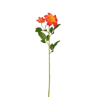 KUNSTLILL MICA DECORATIONS DAALIA 59CM ORANŽ