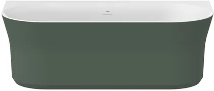 AKRÜÜLVANN RAVAK YPSILON WALL 178X86CM GREY GREEN/VALGE