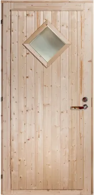 VÄLISUKS NORDIC TIMBER PRODUCTS PUIDUST KLAASIGA 9X20 VASAK