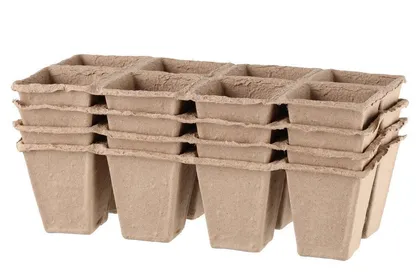 NELIKANTPOTID 4LIVING 24X12X6,5CM 4TK