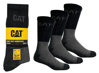TÖÖSOKID CAT HEAVY WORK MUST 39/42, 3 PAARI PAKIS