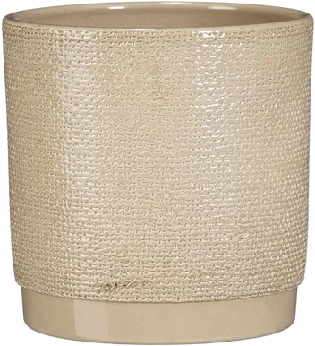 ÜMBRISPOTT MICA DECORATIONS MAXIM Ø13CM BEEZ