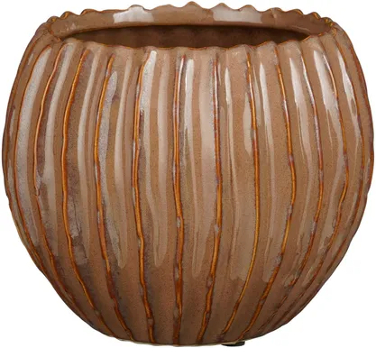 ÜMBRISPOTT MICA DECORATIONS JOVI Ø19CM PRUUN