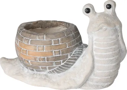 AIAKUJU TIGU LILLEPOTIGA MGO, 40X23X26,5CM HALL/PRUUN