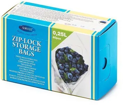 SÄILITUSKOTID SMILE 0,25L 40TK