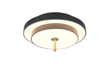 PLAFOON TRIO KEATON LED 40CM MUST MATT/MESSING