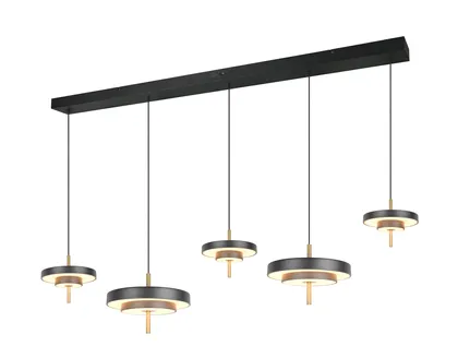 LAELAMP TRIO KEATON LED MUST MATT/MESSING