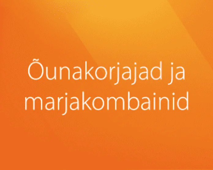 Kategooria pilt: ÕUNAKORJAJAD JA MARJAKOMBAINID