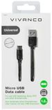 KAABEL VIVANCO MICROUSB - USB 2.0 1,2M