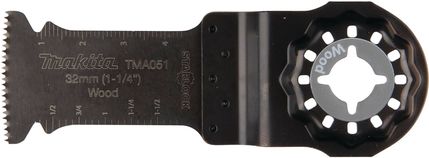 MULTITOOL TERA MAKITA 32MM TMA051; PUIDULE